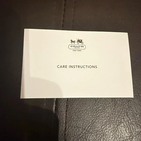 Coach Magenta Leather Wristlet - Picture 3 of 5